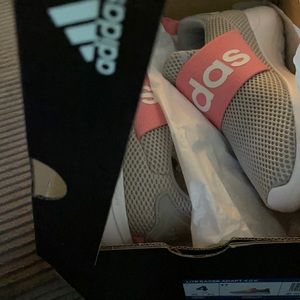 Adidas pink/grey girls sneakers